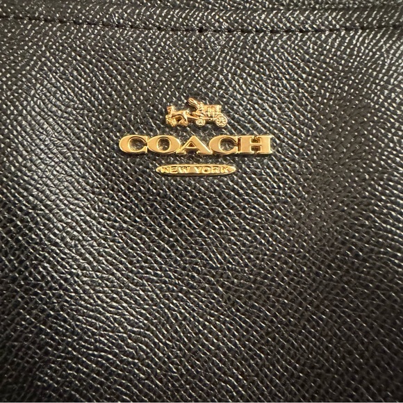 Coach Black Leather Baby Diaper Bag - Picture 2 of 16